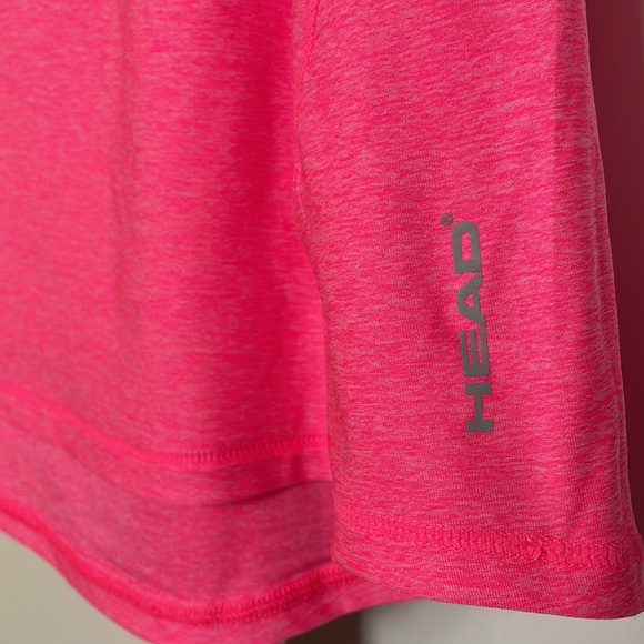 Pink Short Sleeve Athletic Top - Picture 3 of 4